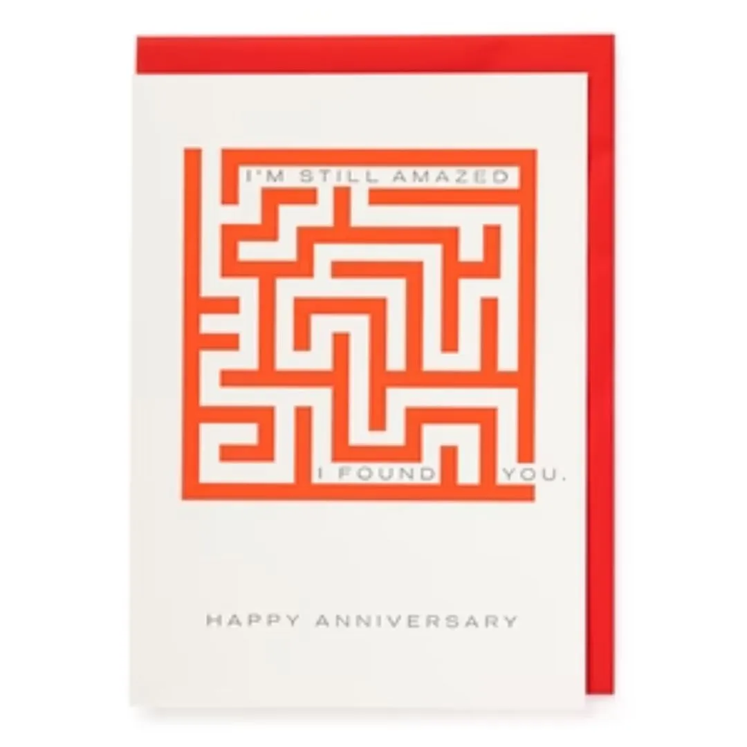 Amazed Anniversary Card