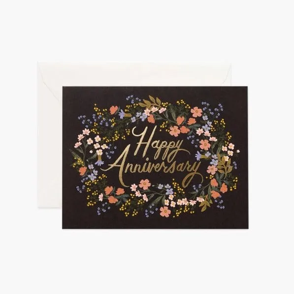 Anniversary Wreath Card