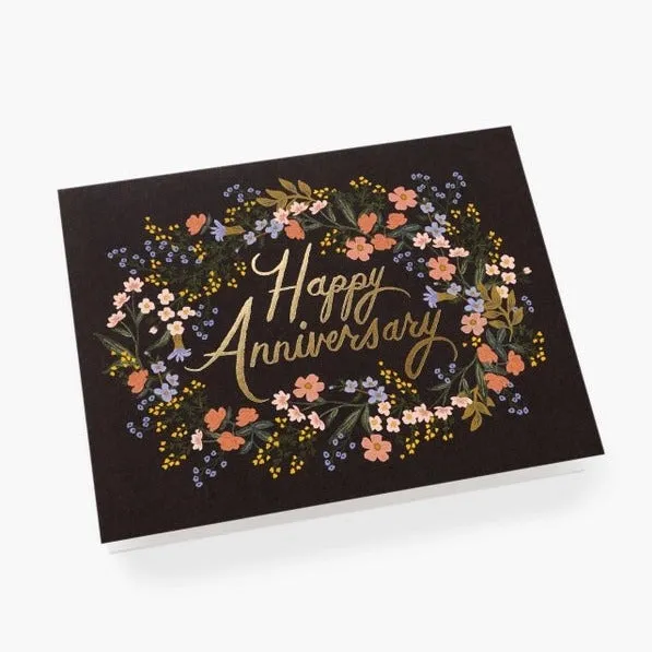 Anniversary Wreath Card