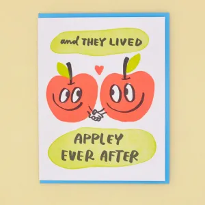 Appley Ever After Card