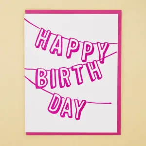 Birthday Banner Card