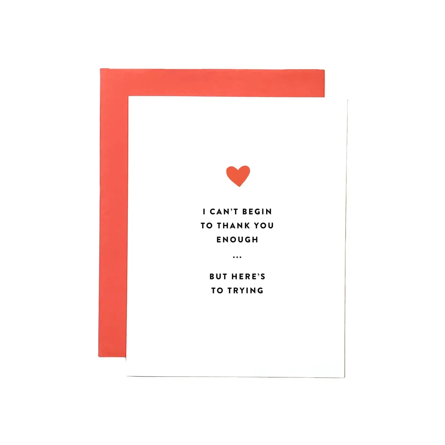 Can't Thank You Enough Card