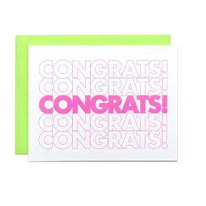 Congrats Card (Bag)