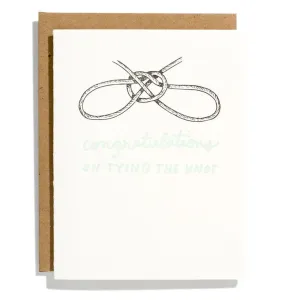 Congrats On Tying The Knot Card