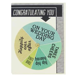 Congratulating You on Your Wedding Card