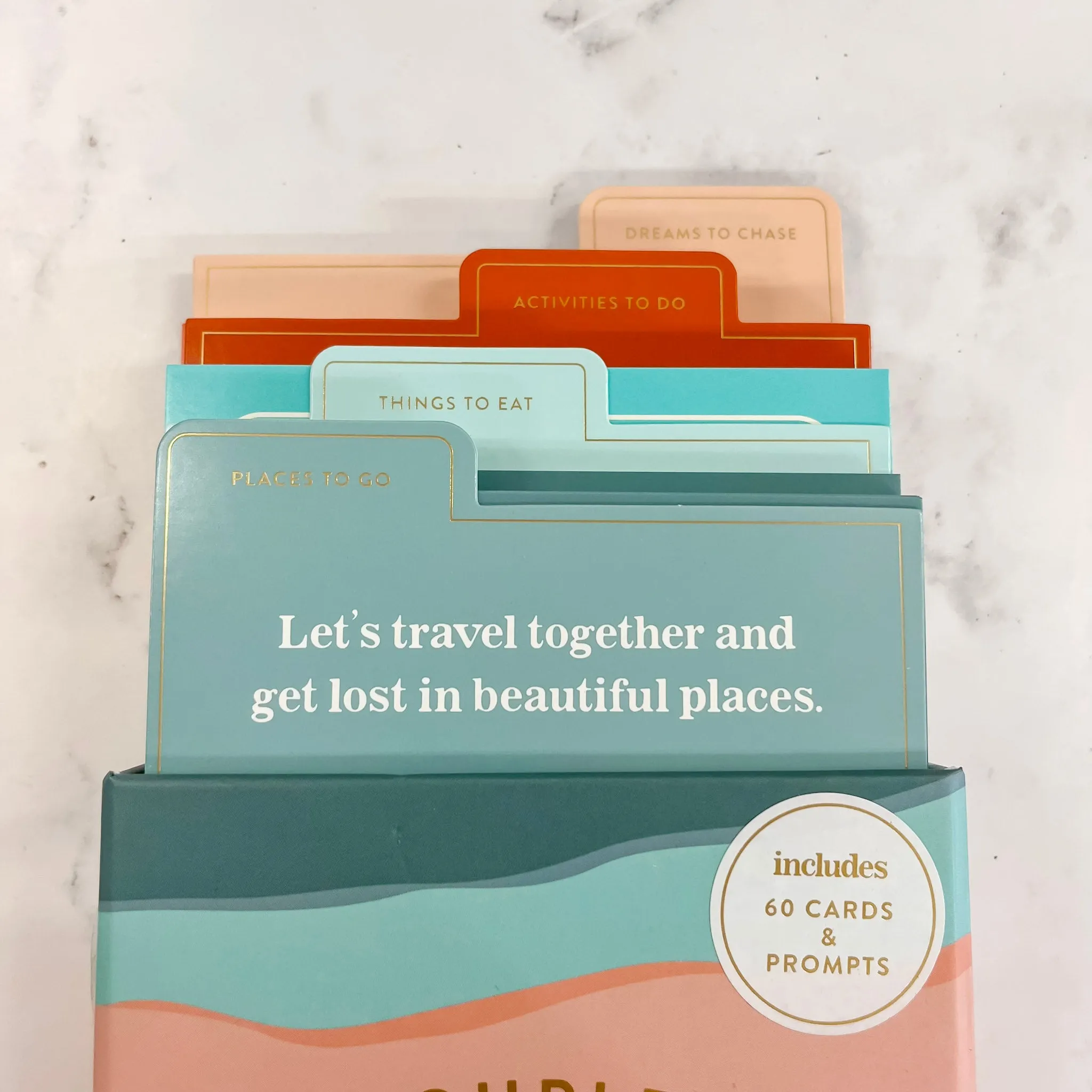 Eccolo Couples Bucket List Cards Box Set