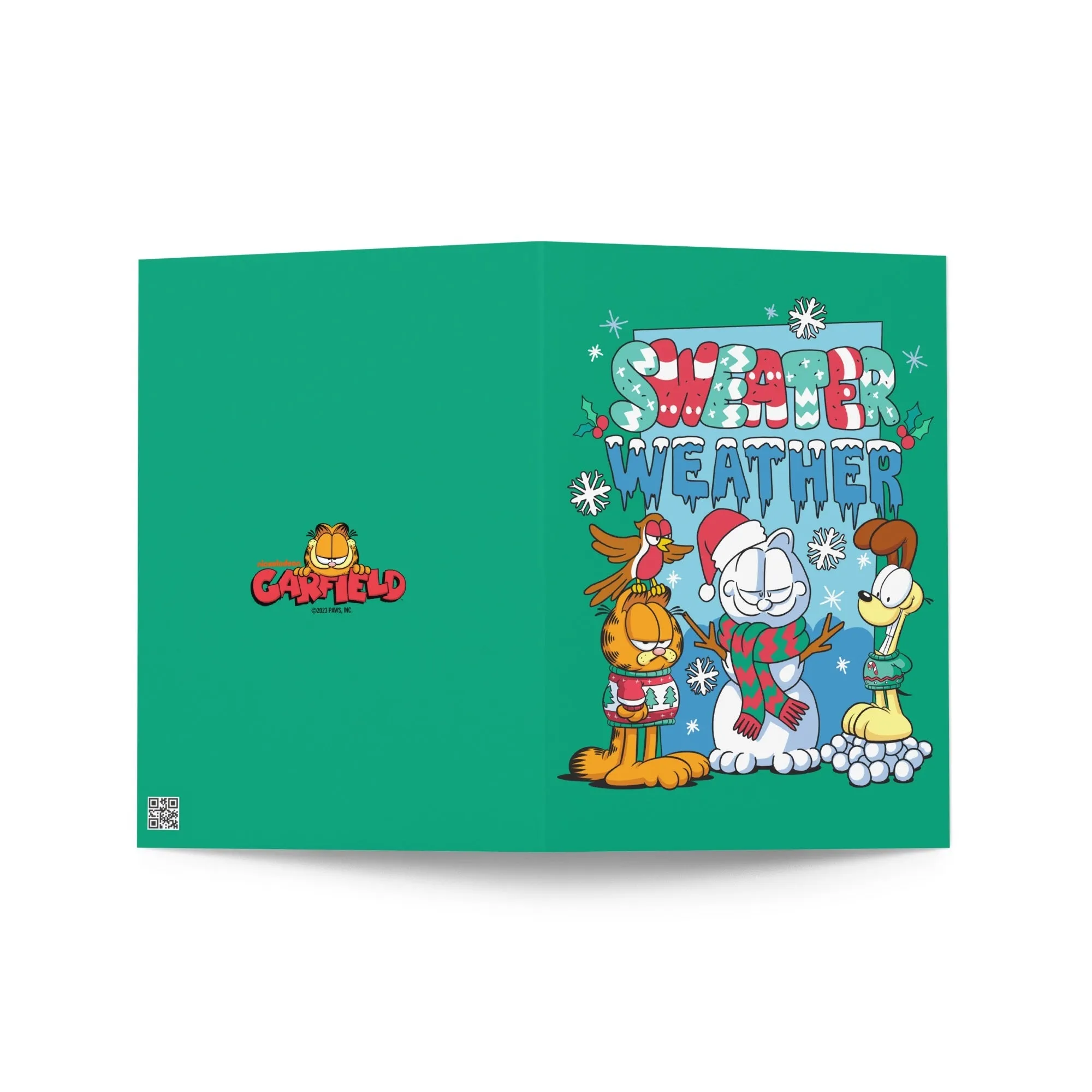 Garfield Holiday Greeting Card
