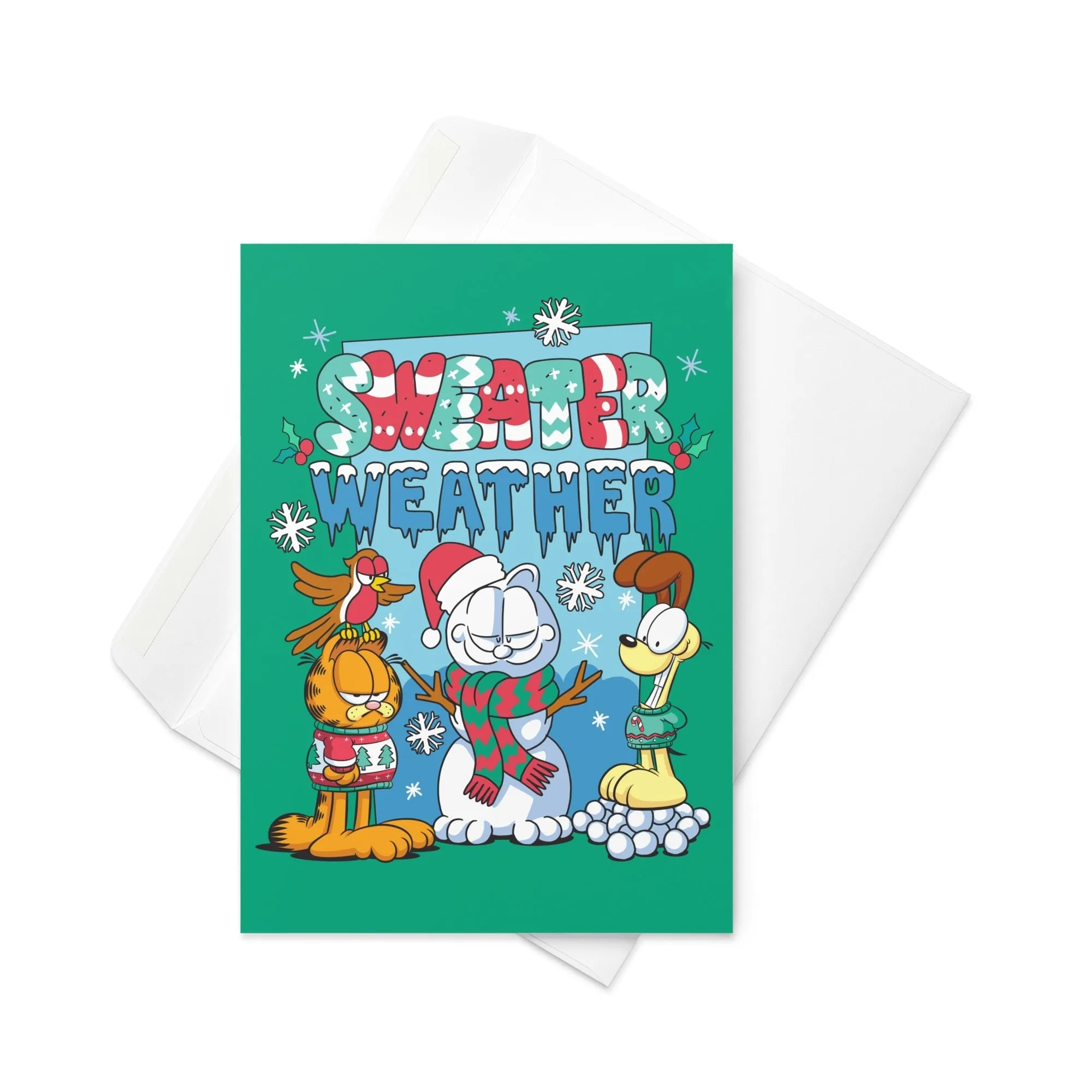 Garfield Holiday Greeting Card