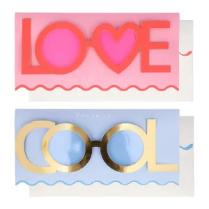 Glasses Valentine’s Cards