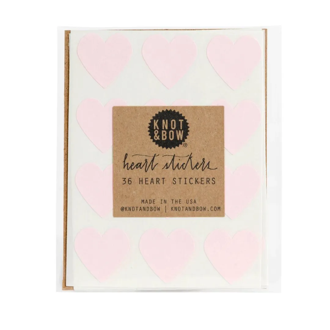 Heart Stickers (Pink)