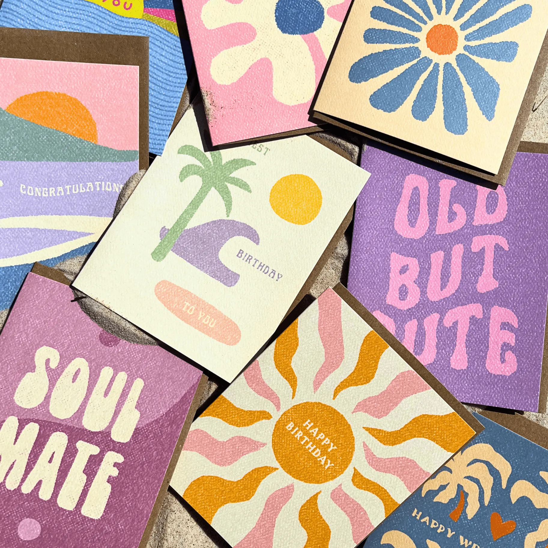 I Freaking Love You Greeting Card