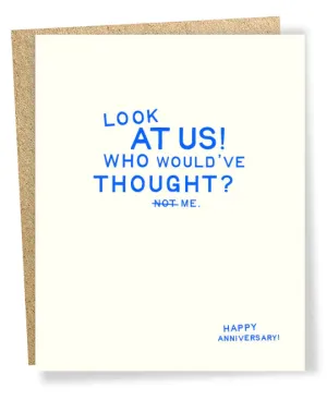 Look At Us Card