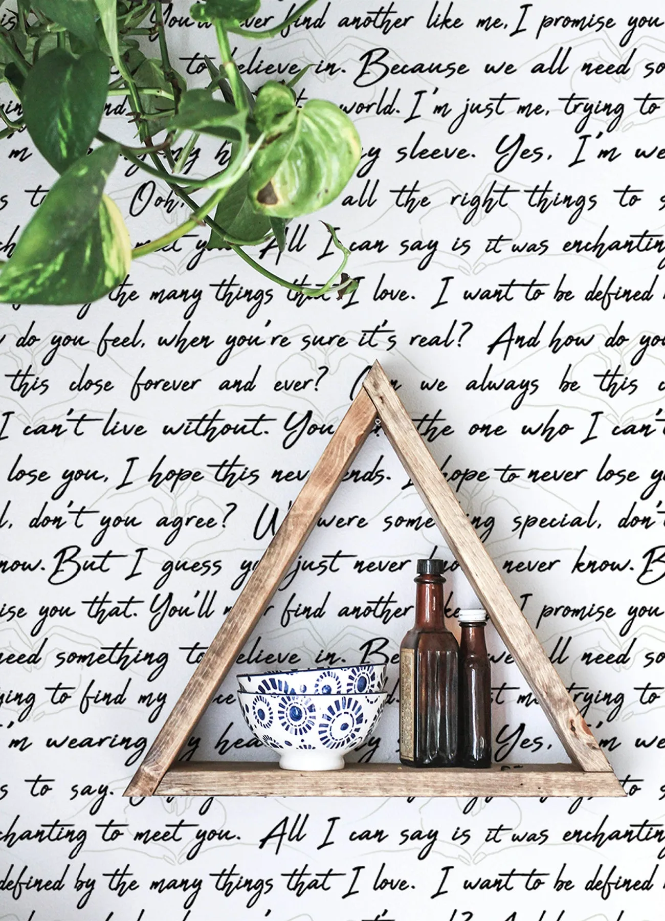 Love Letters Peel & Stick Wallpaper