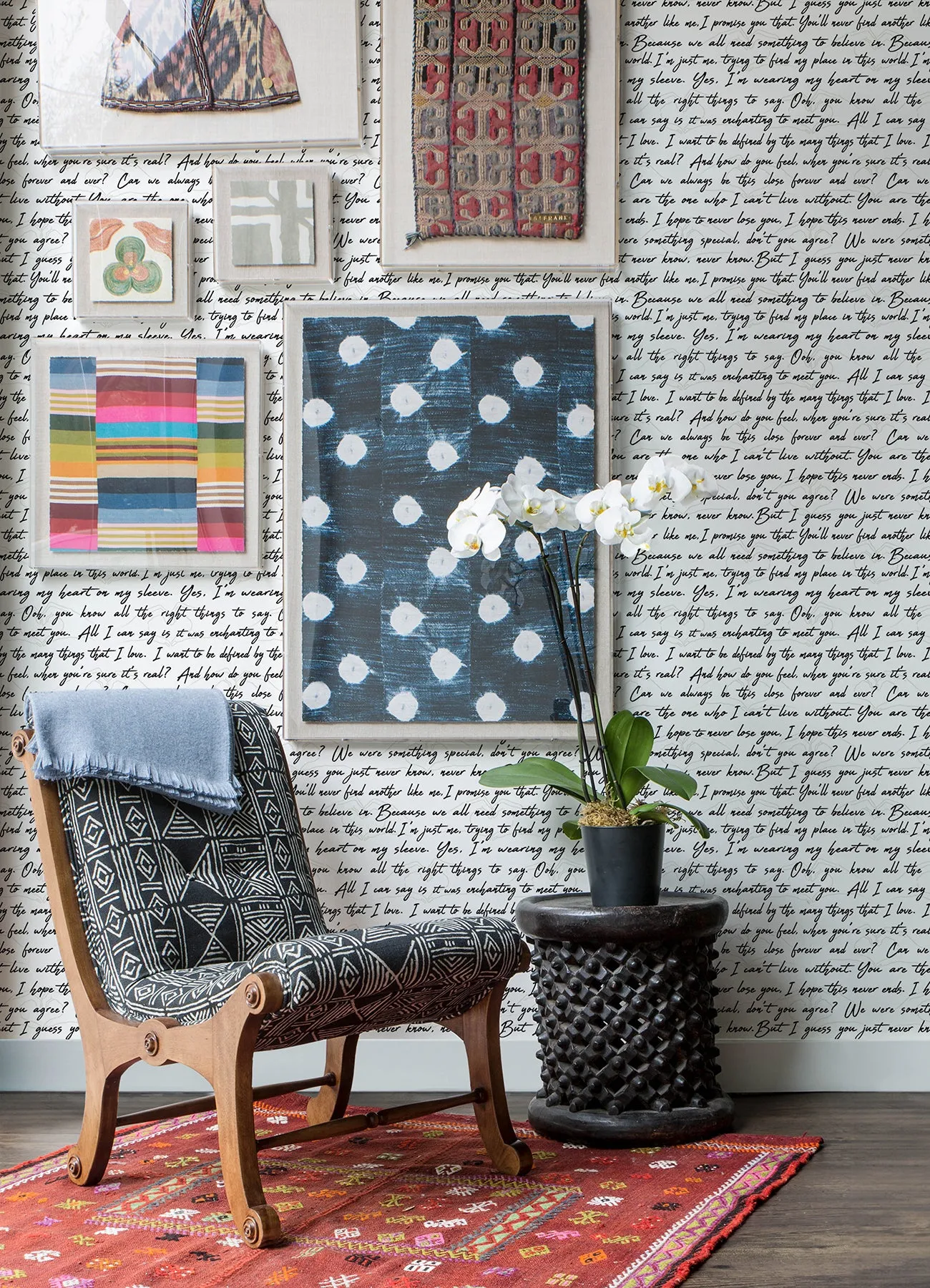 Love Letters Peel & Stick Wallpaper