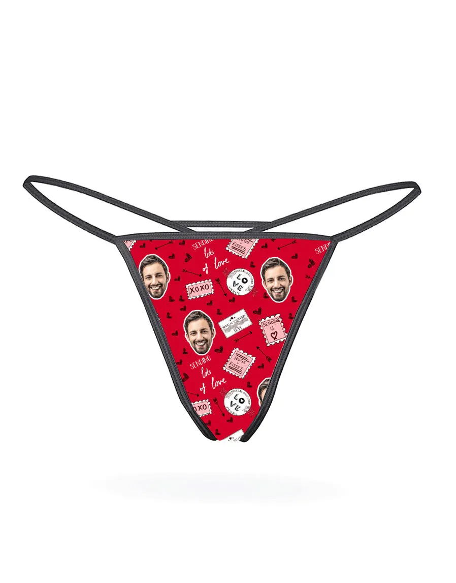 Love Stamps Thong