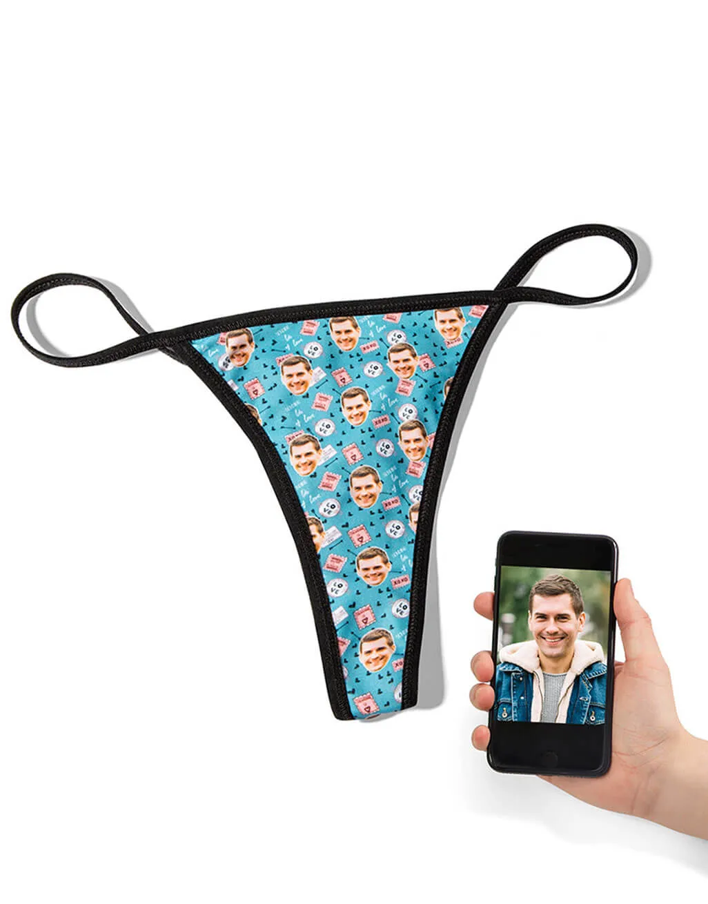 Love Stamps Thong