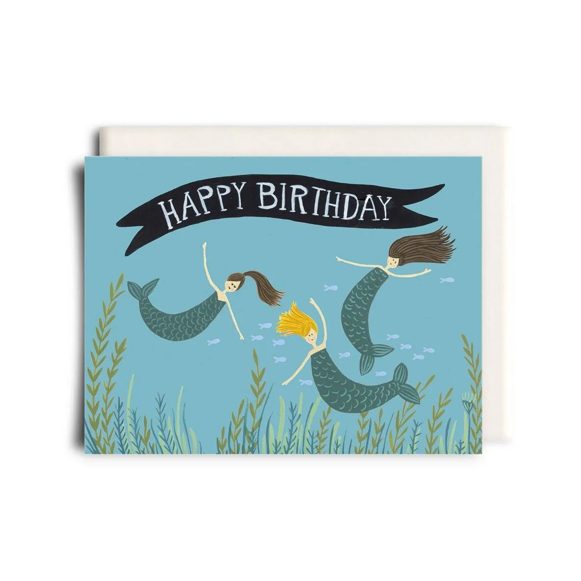 Mermaid Birthday Card