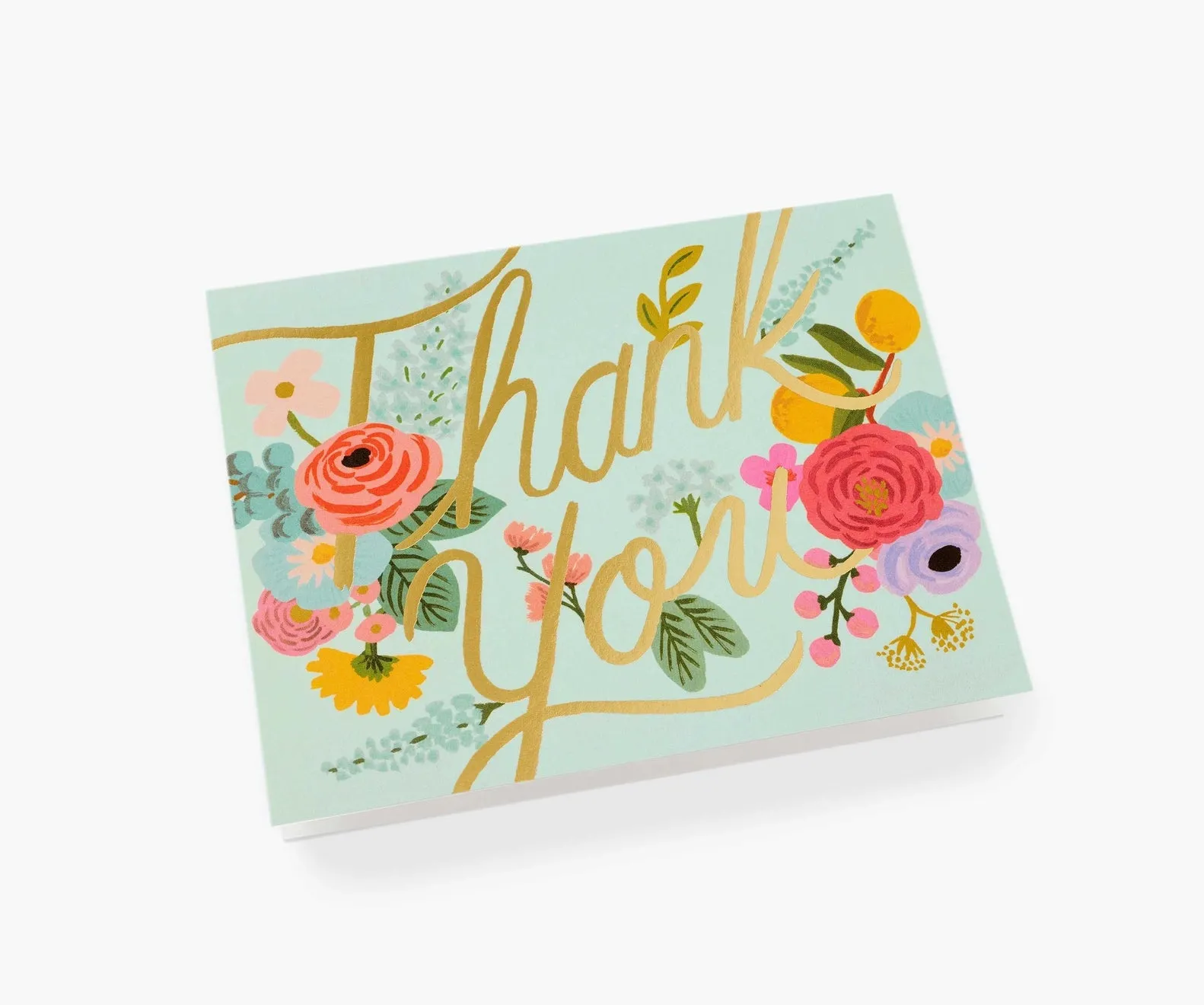 Mint Garden Thank You Card