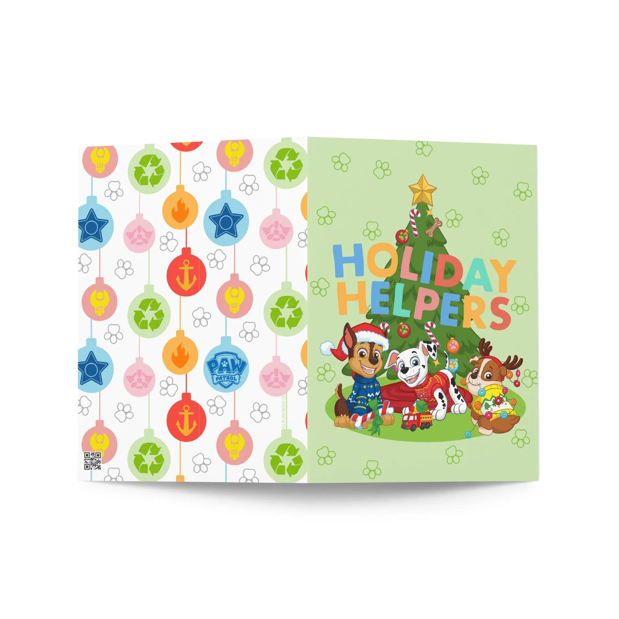Paw Patrol Christmas Greeting Card