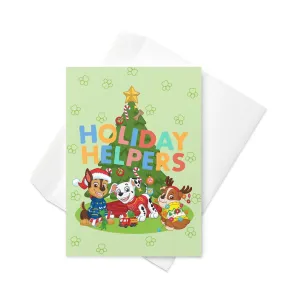 Paw Patrol Christmas Greeting Card