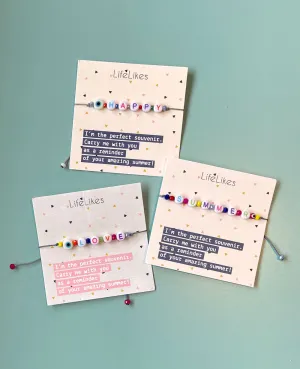 "HAPPY LETTERS" BRACELET