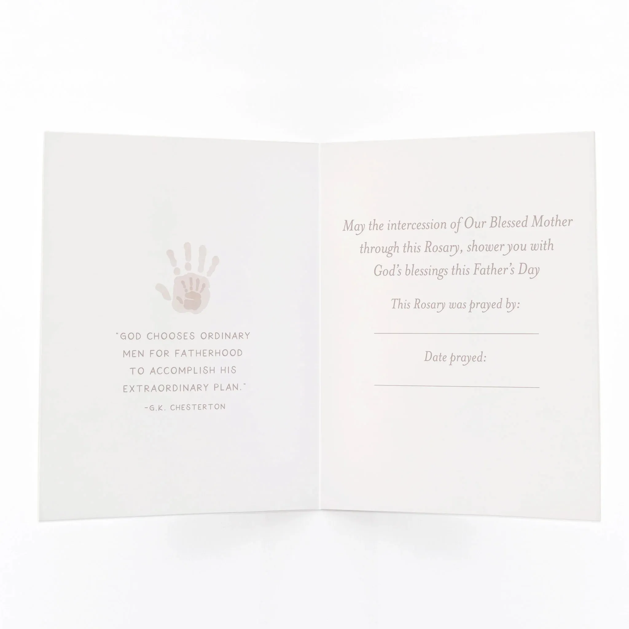 Rosary Card | St Joseph Attributes | Father's Day