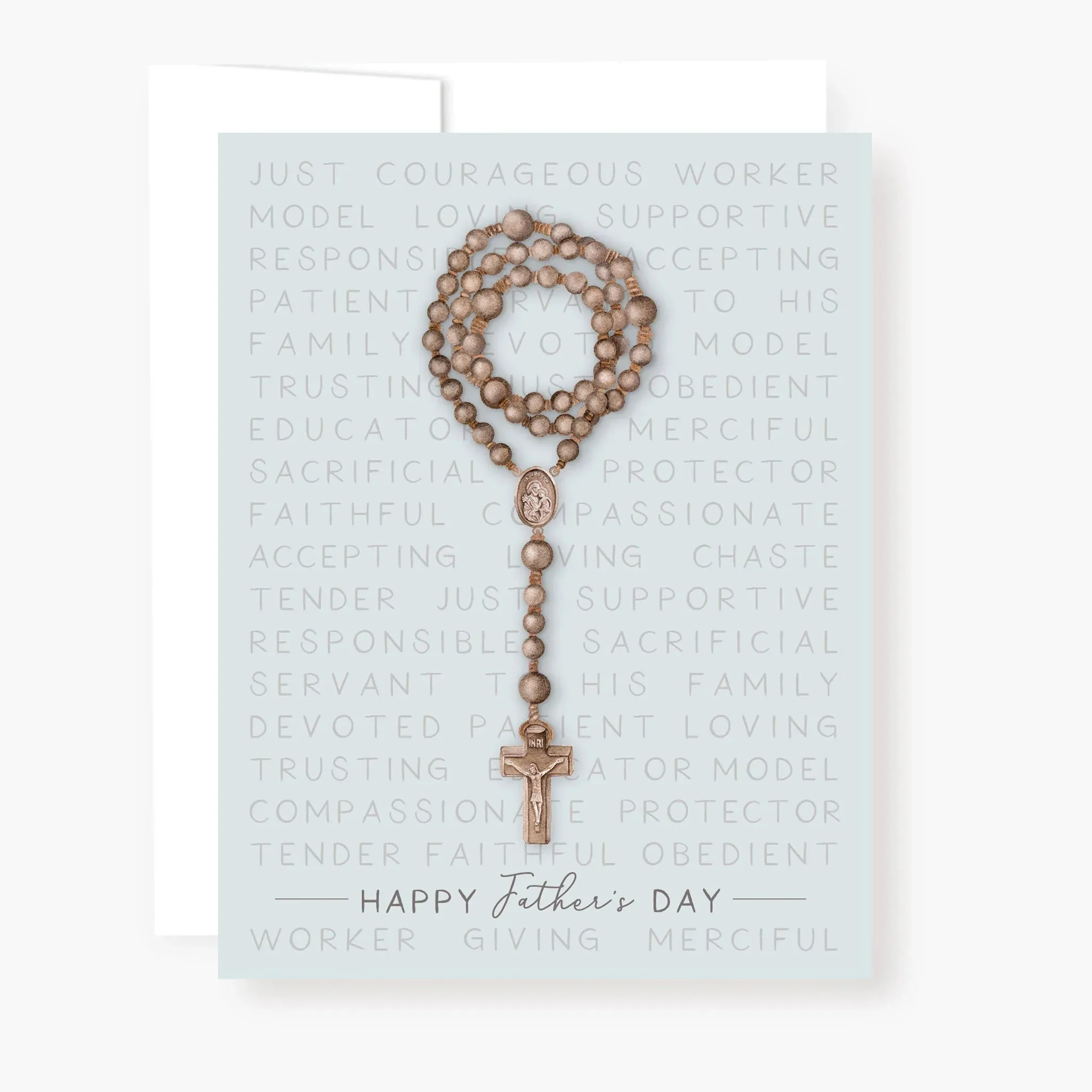 Rosary Card | St Joseph Attributes | Father's Day