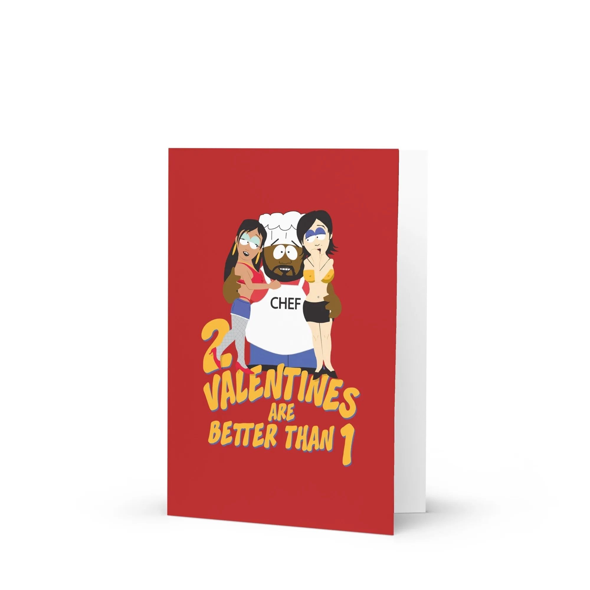 South Park 2 Valentine's Is Better Than 1 Greeting card