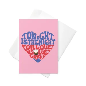 South Park Chef Love Gravy Greeting Card