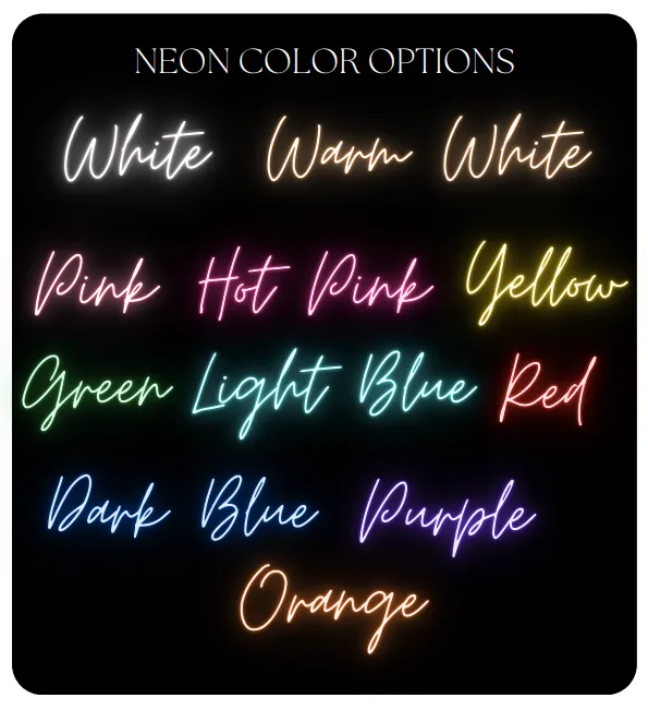 Sugar   Maple Personalized Neon Name Sign with Icon