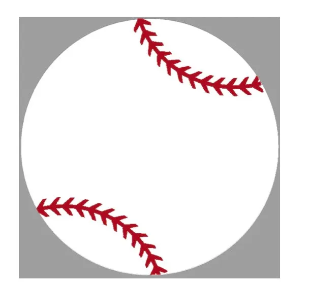 Sugar   Maple Round Personalized Name Sign | Baseball