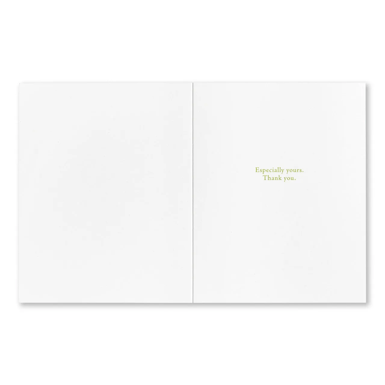 Thank You Card - “KINDNESS… IS ALWAYS WELCOME.” —AMELIA BARR