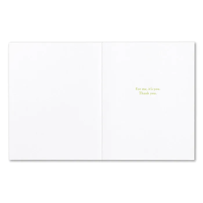 Thank You Card  -  “…there’s something good in every day.” —Alice Morse Earle