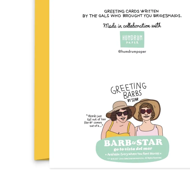 THANK YOU FOR THE SEX Greeting Card