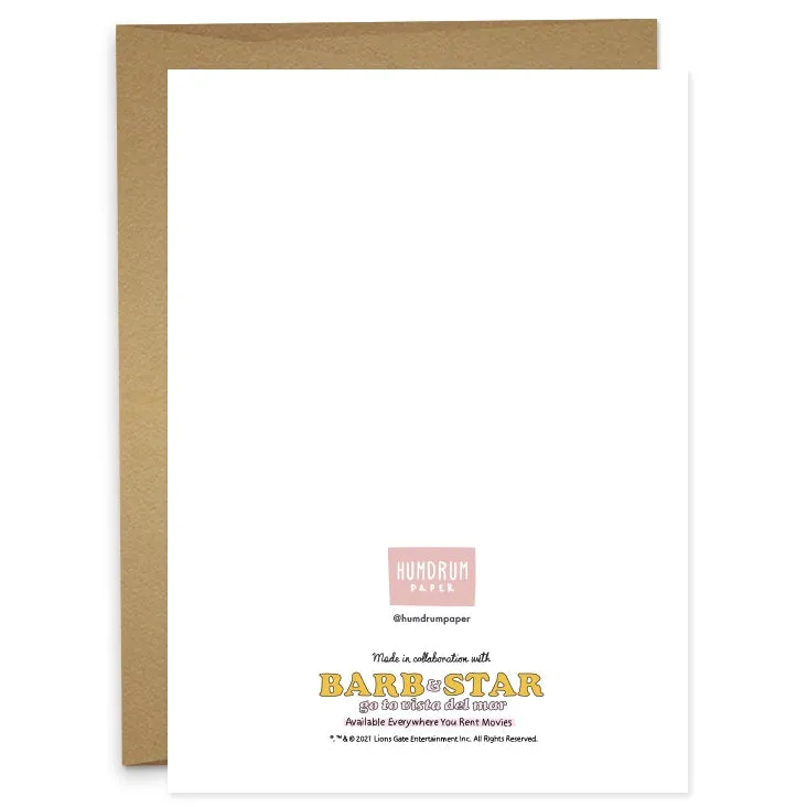 THANK YOU FOR THE WEIRD TIME Greeting Card - Jamie Dornan