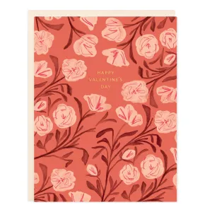 Valentine's Blooms Card