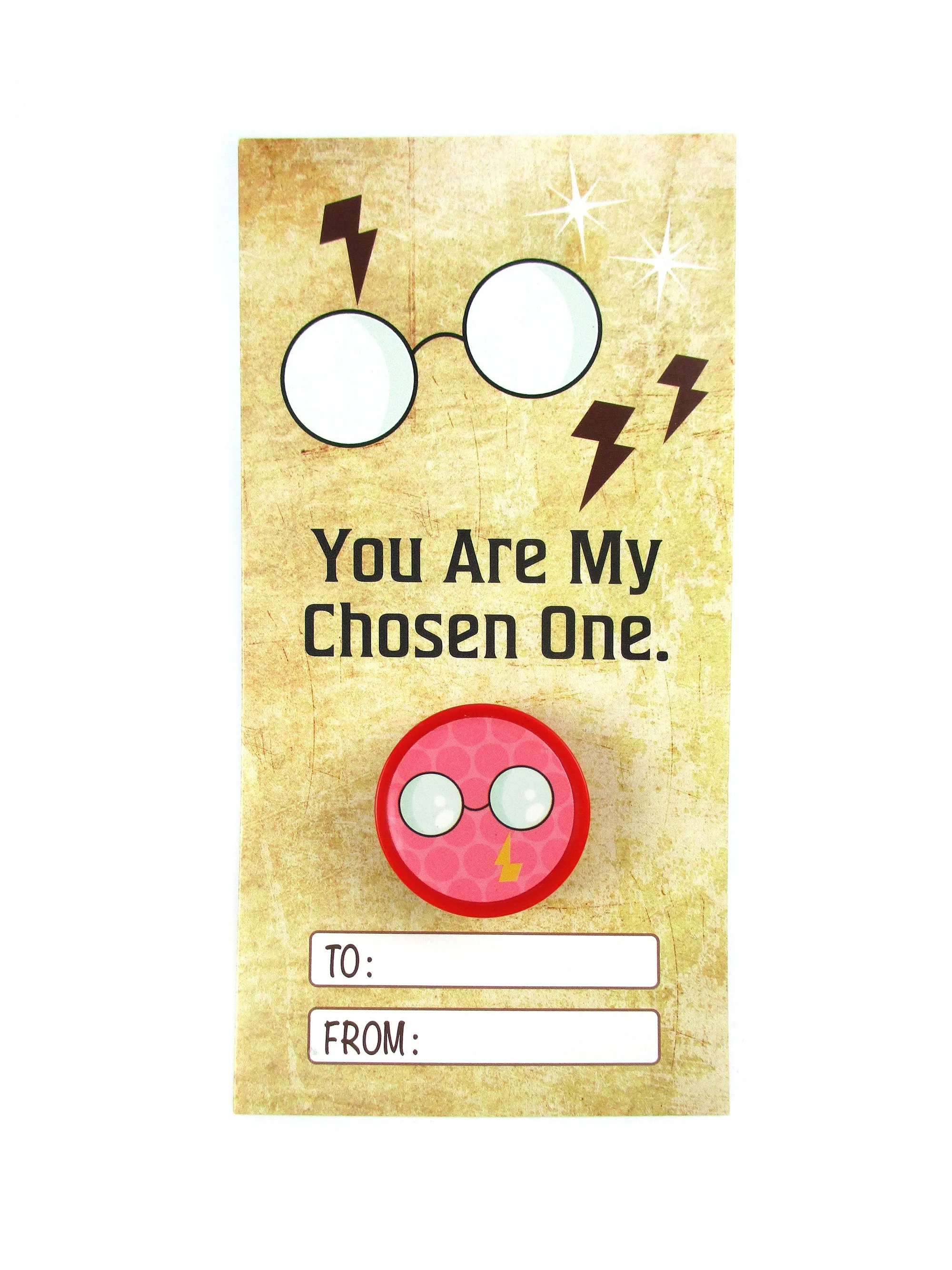 Wizard Valentine's Day Cards with Stampers for Classroom Exchange