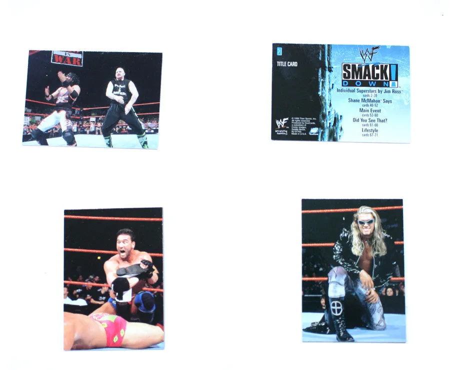 WWF 1999 SMACKDOWN VINTAGE TRADING CARDS